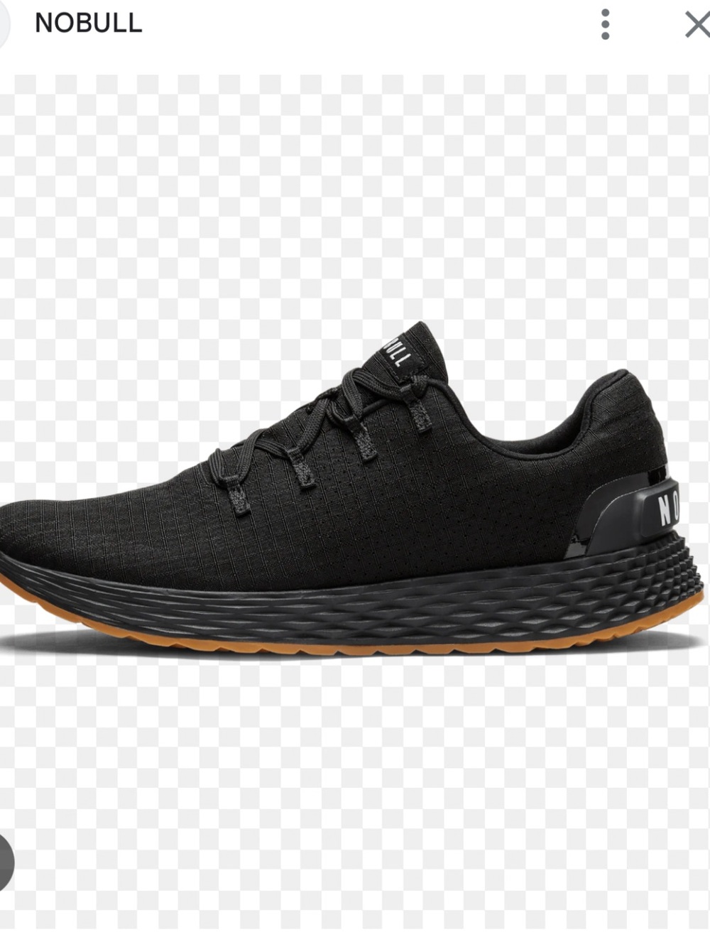 Men's Black Gum Allday 365 Shoes I NOBULL
